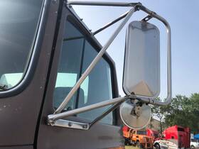 Ln7000 Ford Stainless Left/driver Door Mirror - Used