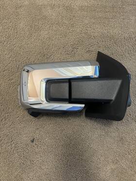 Ml34-17682-kmsmas Ford Oem Right Passenger Side Exterior Mirror For F150 Chrome