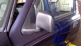 128-00384l Ford Truck Driver Side View Mirror Manual Post Mounted Pivots Fits 95-05 Ranger 1258688