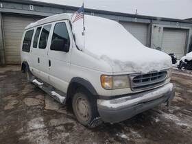 128-00533br Ford Truck Passenger Side View Mirror Power Sail Mounted Fits 94-06 E150 Van 1133512
