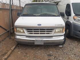 128-00534al Ford Truck Driver Side View Mirror Power Sail Fits 92-93 E150 Van 196214