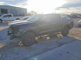128-11146l Ford Truck Driver Side View Mirror Power With Blind Spot Alert Fits 19-23 Ranger 3850516