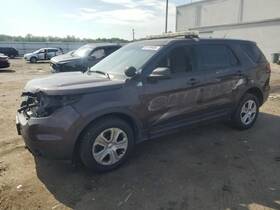 128-12073l Ford Truck Driver Side View Mirror Power Manual Fold Fits 13-14 Explorer 4959874