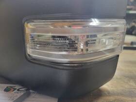128-12618l Ford Truck Driver Side View Mirror Power Dual Arms Fits 21-23 F150 Pickup 340286