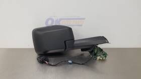 128.fd8b24 Ford Truck 24 Bronco Big Bend Sive View Power Door Mirror Passenger Black Textured