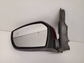 Gj5z17683ea Ford Truck 17-19 Escape Lh Driver Side View Mirror W Blind Spot Alert Red Gj5417683
