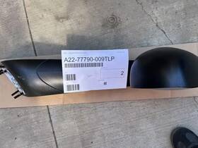 Freightliner A2277790009 Cascadia P4 Rh Passenger Heated Hood Mirror Black Oem A22-77790-009