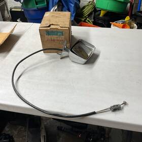 20000653 General Motors / Cadillac 1977 1978 1979 Deville Fleetwood Drivers Left Remote Side View Mirror
