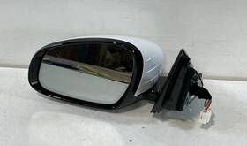 87610-g9cu0-uyh Genesis 22-23 G70 Front Left Side View Door Mirror Without Camera White Uyh # 96771