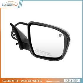 Go117sg117f1860 Gloryfit-autoparts Camera 14-19 Fits Nissan Rogue Power Heated Led Signal Light Side Mirror Right