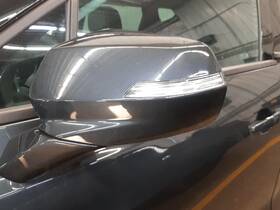 128-12008l Gm Oem Side View Door Mirror For Blazer Left Gry Pwr Heat Turn Bsa W-cam