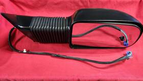 18-44500-000 Gm 03-07 Sierra Silverado 9 Wire Power Passengerright Turn Signal Towing Mirror Oem