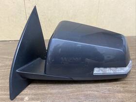 128-00931 Gmc 2007-2008 Acadia Driver Side View Power Door Mirror Gray Oem