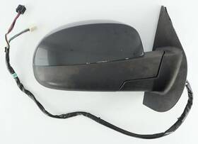 20756967 Gmc 07 - 14 Tahoe Sierra Yukon Power Fold Passenger Mirror Blind Spot Alert Carbon