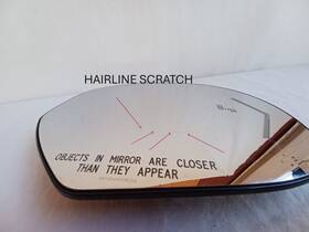 20778441 Gmc 2009-2014 Chevy Door Mirror Glass Only Passenger Side Blind Spot Turn Signal