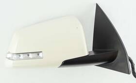 22895414 Gmc 13 - 17 Acadia Traverse Power Fold Passenger Mirror Blind Spot White Diamond