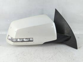 25884990 Gmc 2009-2017 Acadia Passenger Right Side View Power Door Mirror White Zren7