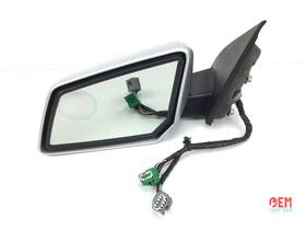 128-01641l Gmc Truck 2009-2012 Acadia Driver Side View Mirror Power Folding With Round Spotter Oem