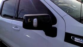 128-11483br Gmc Truck Passenger Side View Mirror Manual Folding Fits 19-25 Sierra 1500 Pickup 1369947