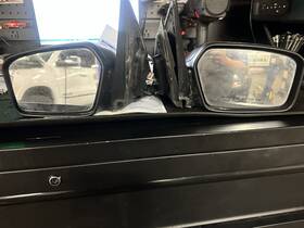 Hd829ds346f858 Hdautoworld Power Heated For 2006-2012 Ford Fusion Black Smooth Housing Pair Side Mirrors