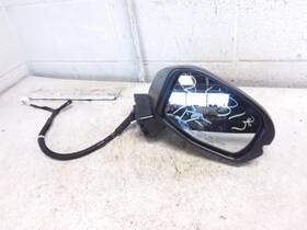 128-13271r Honda 2024 Cr-v Passenger Right Side View Mirror Black Power With Blind Spot Heated