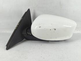 128-50164 Honda 2008-2012 Accord Driver Left Side View Power Door Mirror White Xc9lj