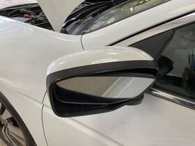 128-50164l Honda Driver Side View Mirror Power Coupe Heated Fits 08-12 Accord 4190398