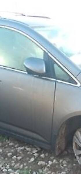 128-50965r Honda 2014-2017 Odyssey Gray Passenger Rh Power Door Mirror Oem Lkq