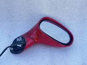 128-53050r Honda 1995 Del Sol Right Passenger Side View Door Mirror Power Red