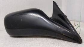 128-53089 Honda 1996-2000 Civic Passenger Right Side View Power Door Mirror Black F3azu