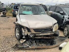 128-53119bl Honda Driver Side View Mirror Power Body Color Ex Fits 99-01 Cr-v 205498