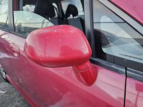128-53204r Honda 2007-2008 Fit Passenger Side View Mirror Red