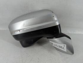 128-64827 Honda 2014 Civic Driver Left Side View Power Door Mirror Grey Lzz8c