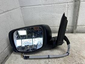 128.ho1525 Honda 2025 Pilot Driver Side View Mirror Black Bk Cap Manual Fold Heated