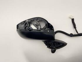 76208t20a01 Honda 2022-2024 Civic Right Door Mirror Less Glass And Top Cover Black 53852