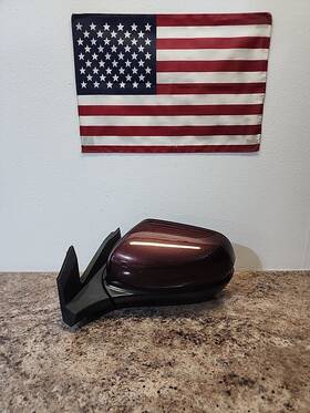 76250-tg7-a111-m6 Honda 2016 Oem Pilot Driver Side Heated Mirror Left Without Signal