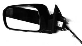 76250scaa182 Honda 02-06 Cr V Driver Side View Mirror Power Non-heated 76250sca - Black