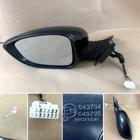 76258-30a-a11 Honda 2023-2025 Accord Ex Lx Driver Side Rear View Mirror Oem 7 Pins Plug Type 76258-30a-a11 Honda 2023-2025 Accord Ex Lx Driver Side Rear View Mirror Oem 7 Pins Plug Type