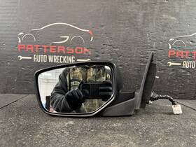 Honda 76258tp6a51 13-15 Crosstour Ex-l Power Driver Left Side View Door Mirror Silver Nh700m