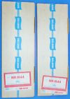 Hr-h44 Delbar Vintage Pair Of Mirror Heads Stainless Steel Heated Truck