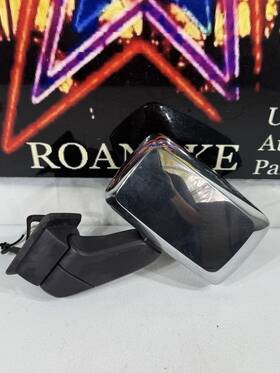 Dmr-4092 Hummer 2006 2007 H3 Power Door Mirror Driver Lh Left Side Oem Chrome