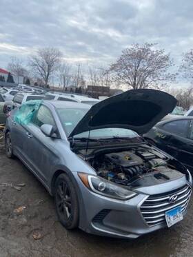 128-10456l Hyundai Driver Side View Mirror Power Sedan Heated Fits 17-18 Elantra 1445726