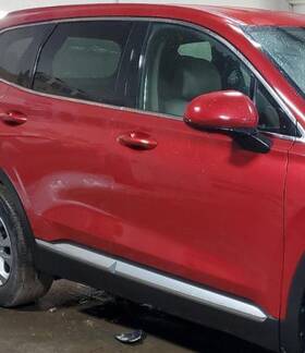128-11786r Hyundai 2019 Santa Fe Rh Passenger Door Mirror Side View Oem