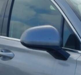 128-12206r Hyundai 2020 Santa Fe Rh Passenger Door Mirror Side View Oem