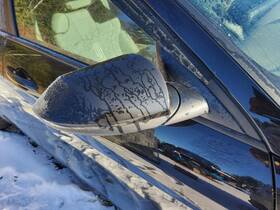 128-12798r Hyundai Passenger Side View Mirror Power Body Color Fits 21-23 Elantra 8228609