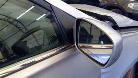 128-50855er Hyundai Passenger Side View Mirror Power Vin B 8th Digit Turbo Fits 11-14 Sonata