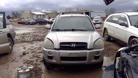 128-53611bl Hyundai Driver Left Side View Mirror Power Heated Fits 05-09 Tucson 4358254