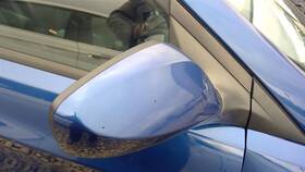128-64059cr Hyundai Passenger Side View Mirror Power Body Color Heated Fits 12-17 Accent 1733535