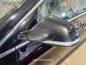128-65577bl Hyundai Driver Left Side Mirror Power Heated Memory Fits 16-19 Sonata 1335684