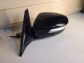87610-3mdd0 Hyundai 09-14 Genesis Sedan Heated Driver Side Mirror Signal Black